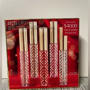 Estée Lauder Magic Whispers Lip Gloss Set - Pink & Red Tones